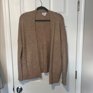Women's Old Navy Tan Open-Front Sweater